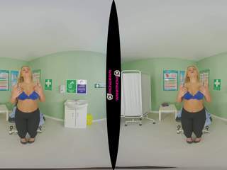 Νοσοκόμα γεμάτος σώμα examination wankitnow 3d virtual πραγματικότητα