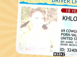 Wankz- khloe kush est 18 et prend une grand membre adulte vidéo vids