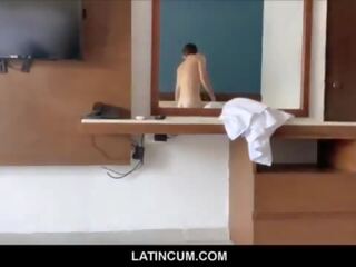 LatinCum&period;com - Latin Hotel Worker adolescent Fucked By Hunk Latino Octavio